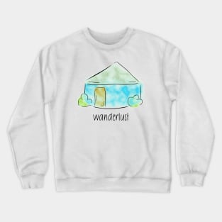 Yurt On A Shirt | Wanderlust Crewneck Sweatshirt